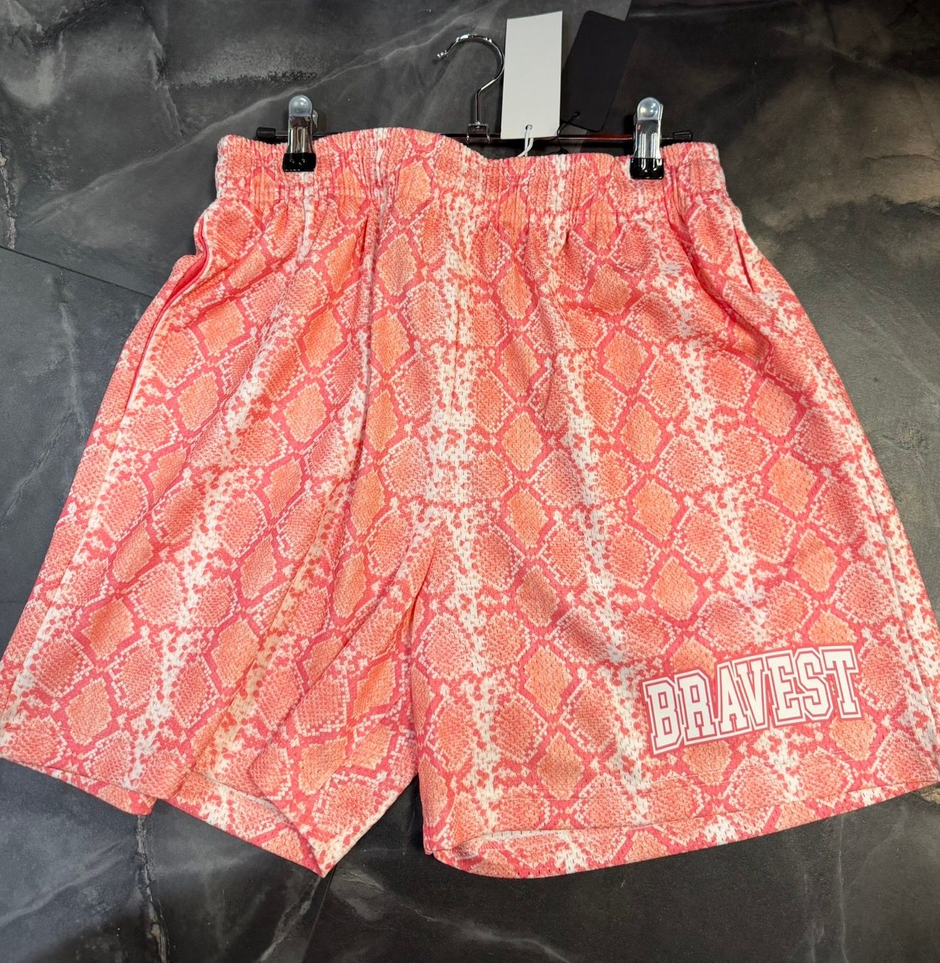 BRAVEST SOHO GRADIENT PINK SNAKESKIN