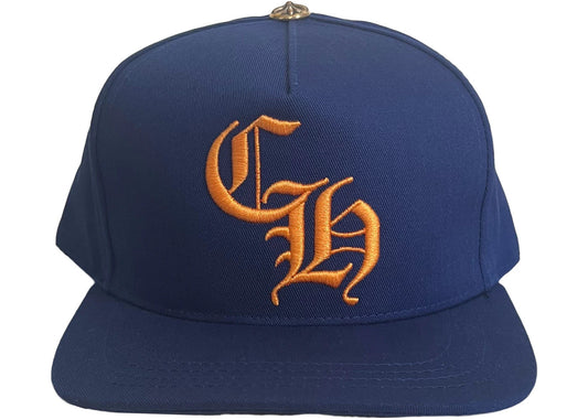 Chrome Hearts CH Baseball Cap Blue/Orange - Used/Worn