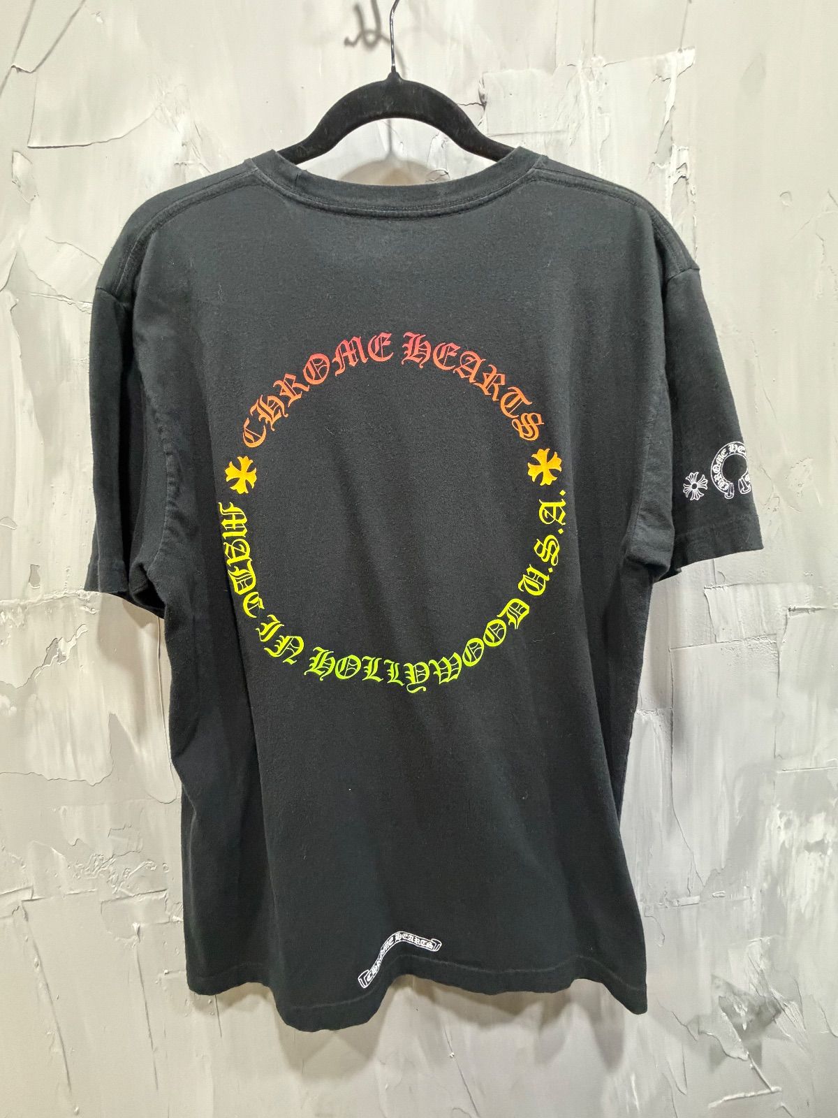 Chrome Hearts Multi Circle Logo T-shirt Black - Used/Worn