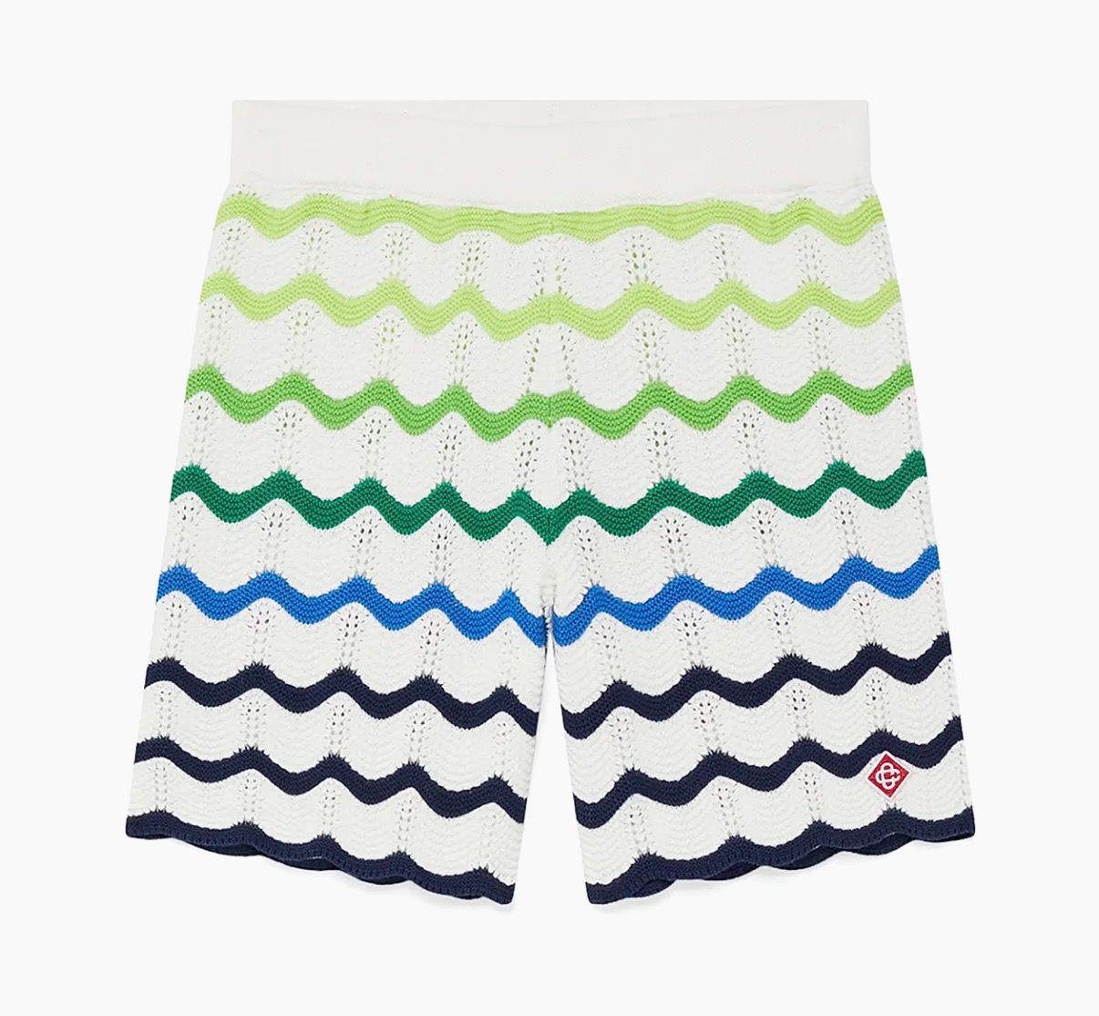 Casa Blanca Wave Knit Shorts Multi
