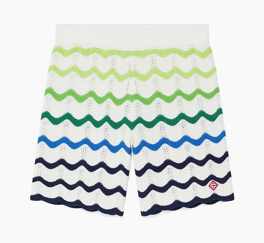 Casa Blanca Wave Knit Shorts Multi