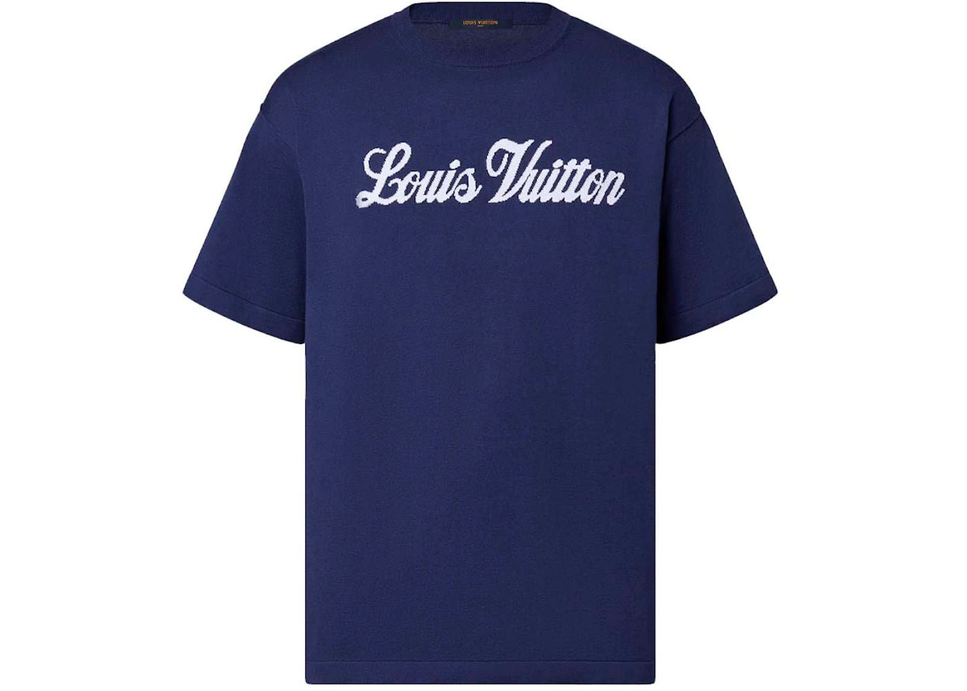 Louis Vuitton Graphic Short-Sleeved Crewneck Indigo - Used/Worn