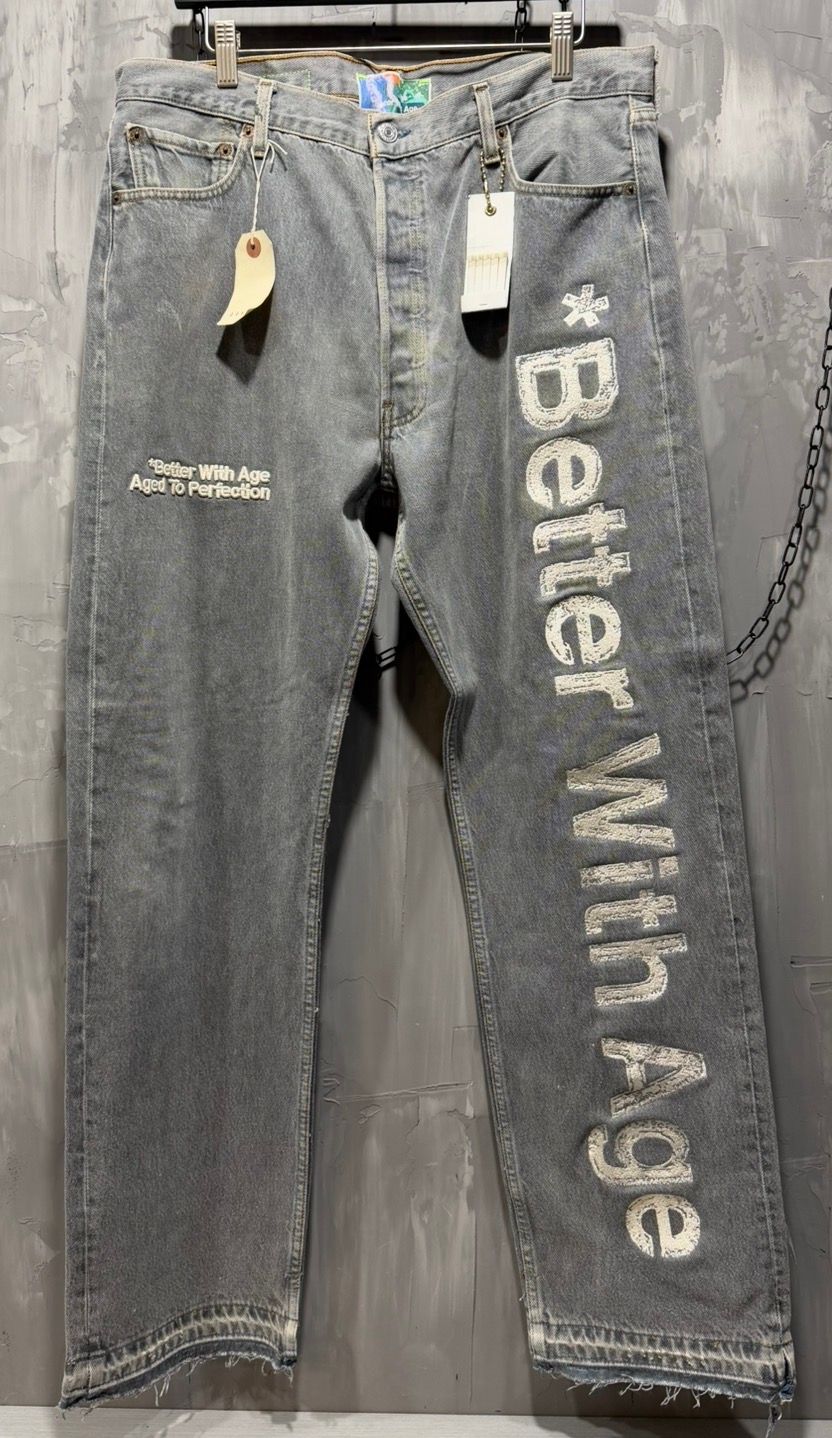 Better With Age Grey Levi's Jeans