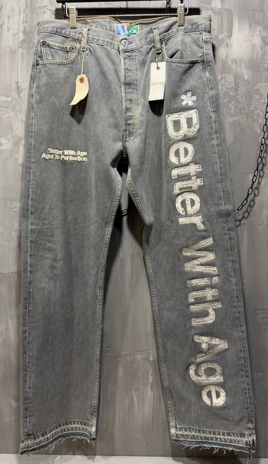 Better With Age Grey Levi's Jeans