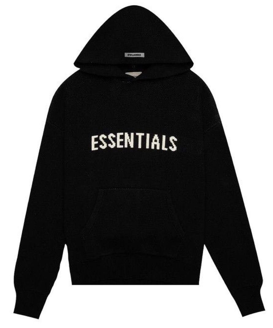 Fear of God Essentials Kint Hoodie Black