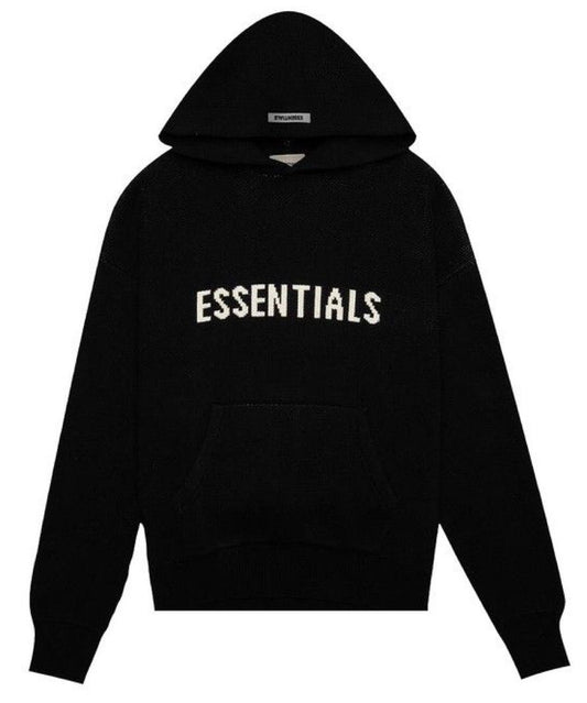 Fear of God Essentials Kint Hoodie Black