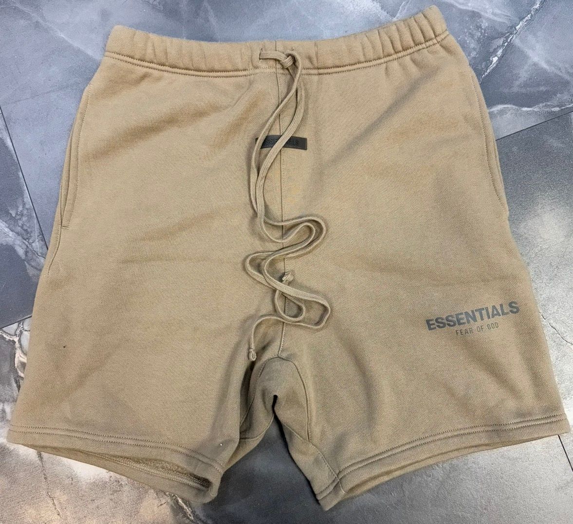 Fear of God Essentials Medium Brwon Shorts