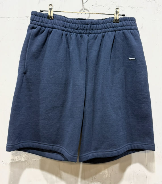 Supreme Small Box Logo Sweatshort Sweat Short Navy