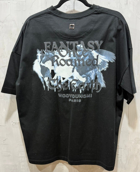 Wooyoungmi Paris Black T-Shirt