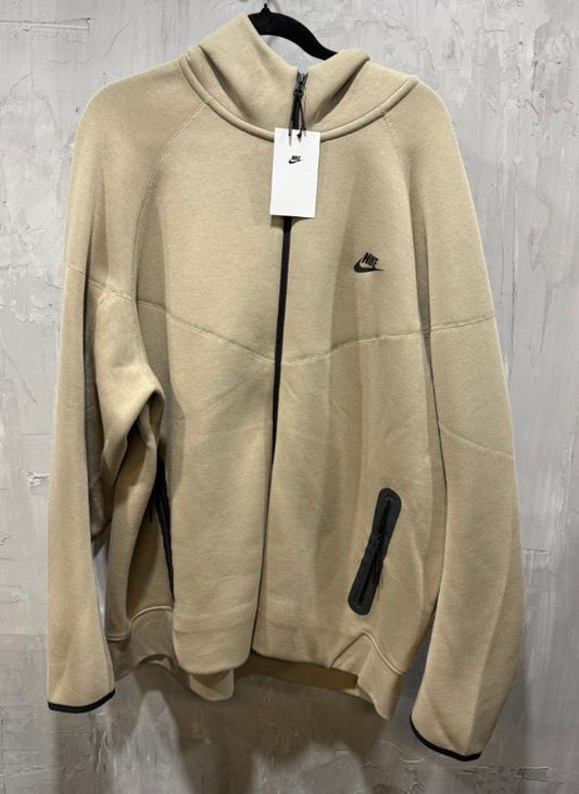Nike Sportswear Tech Fleece Full-Zip Hoodie 'Sanddrift/Black