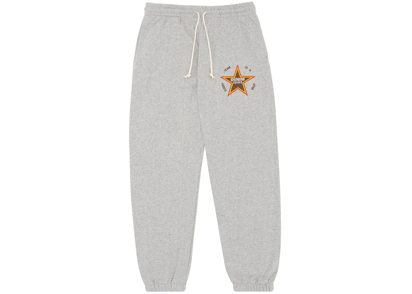 Denim Tears Every Tear is a Start Sweatpant Grey