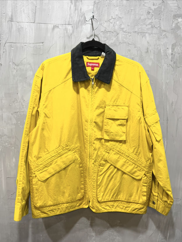 Supreme Cotton Utility Jacket "Sulfur"