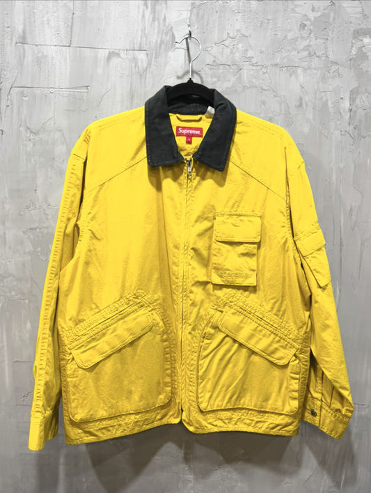 Supreme Cotton Utility Jacket "Sulfur"