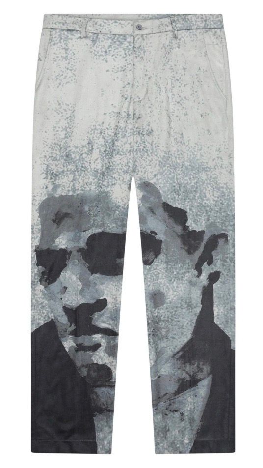 KidSuper Suede Portrait Suit Pant