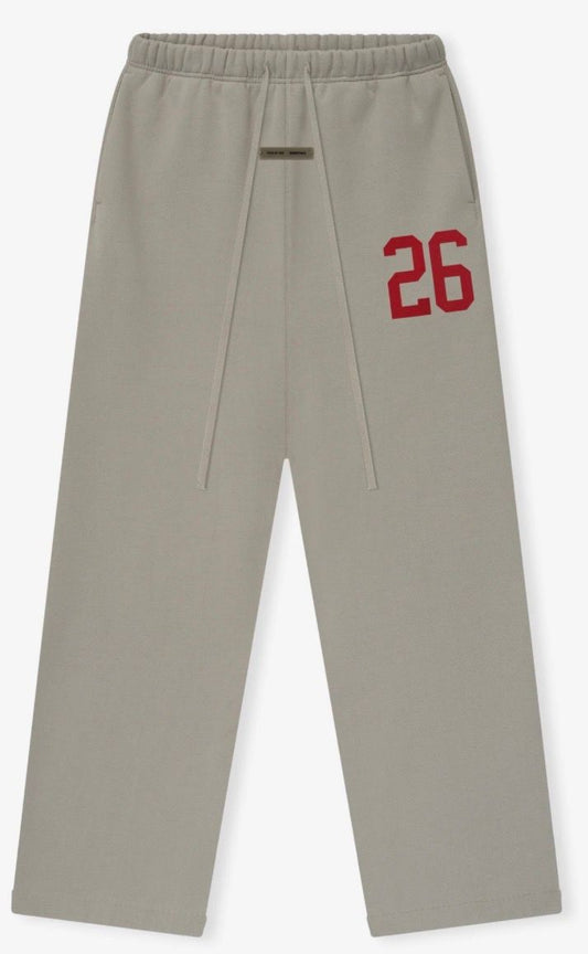 Fear of God Essentials Smoke Grey Red 26 Lounge Sweatpant