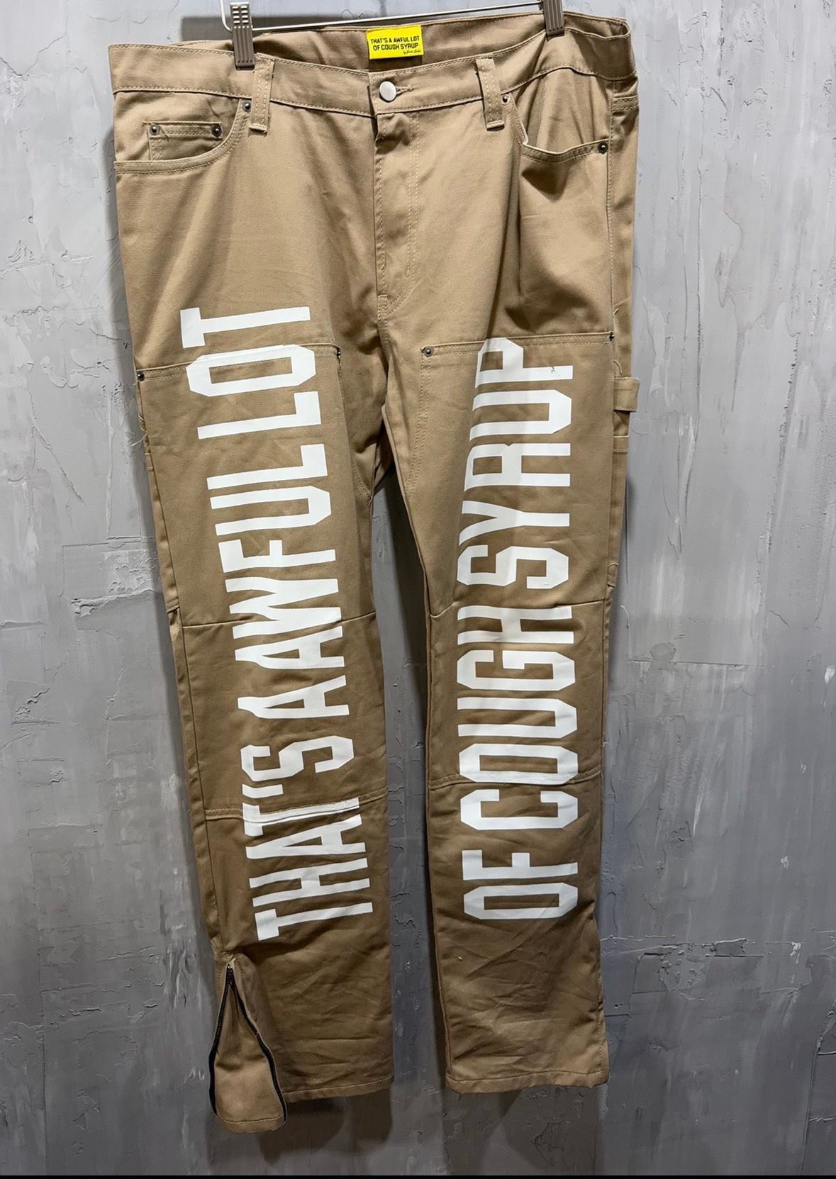 That's A Awful Lot Of Cough Syrup x Dickies khaki