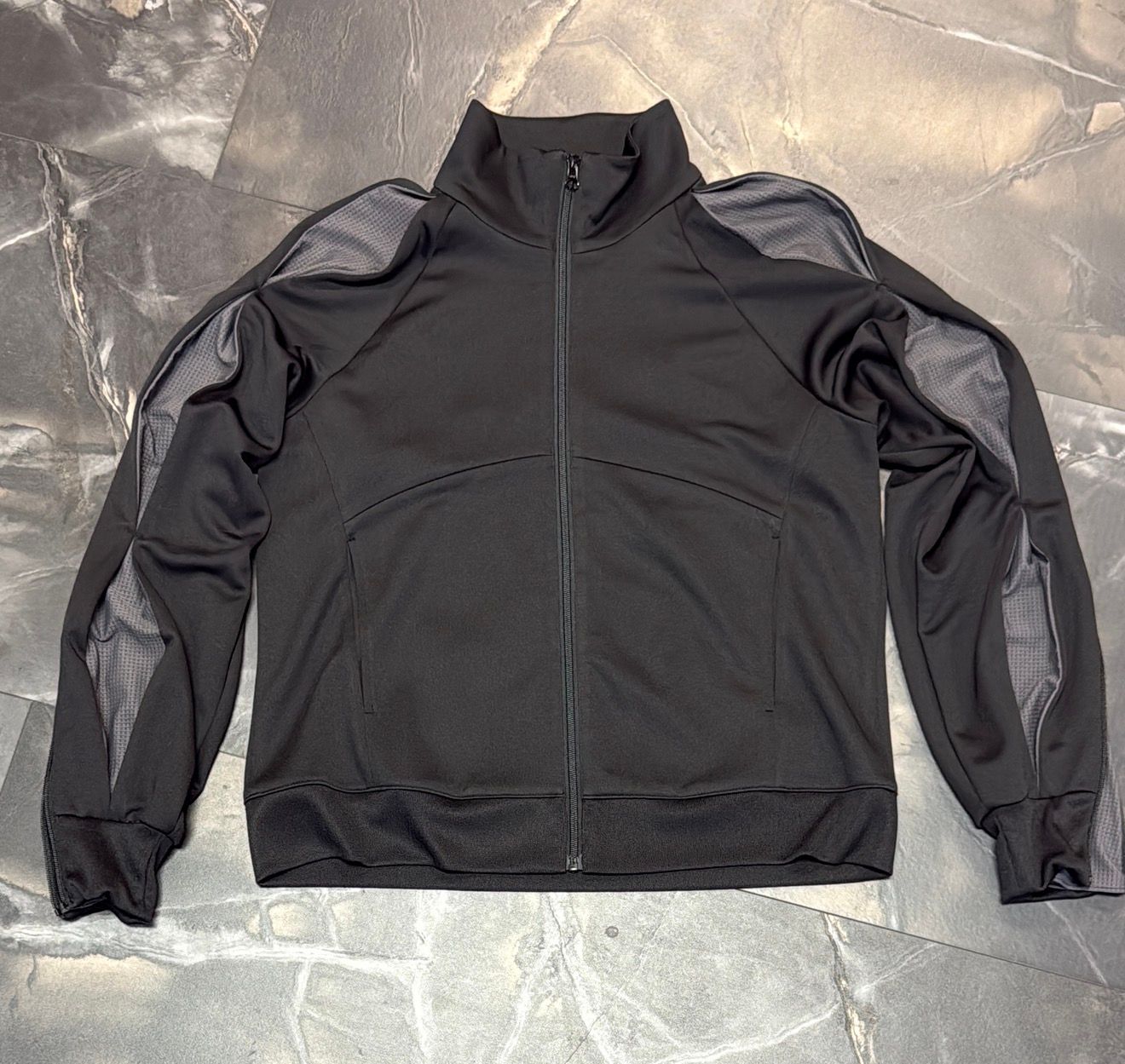 FFFPOSTALSERVICE ZIP UP JACKET BLACK