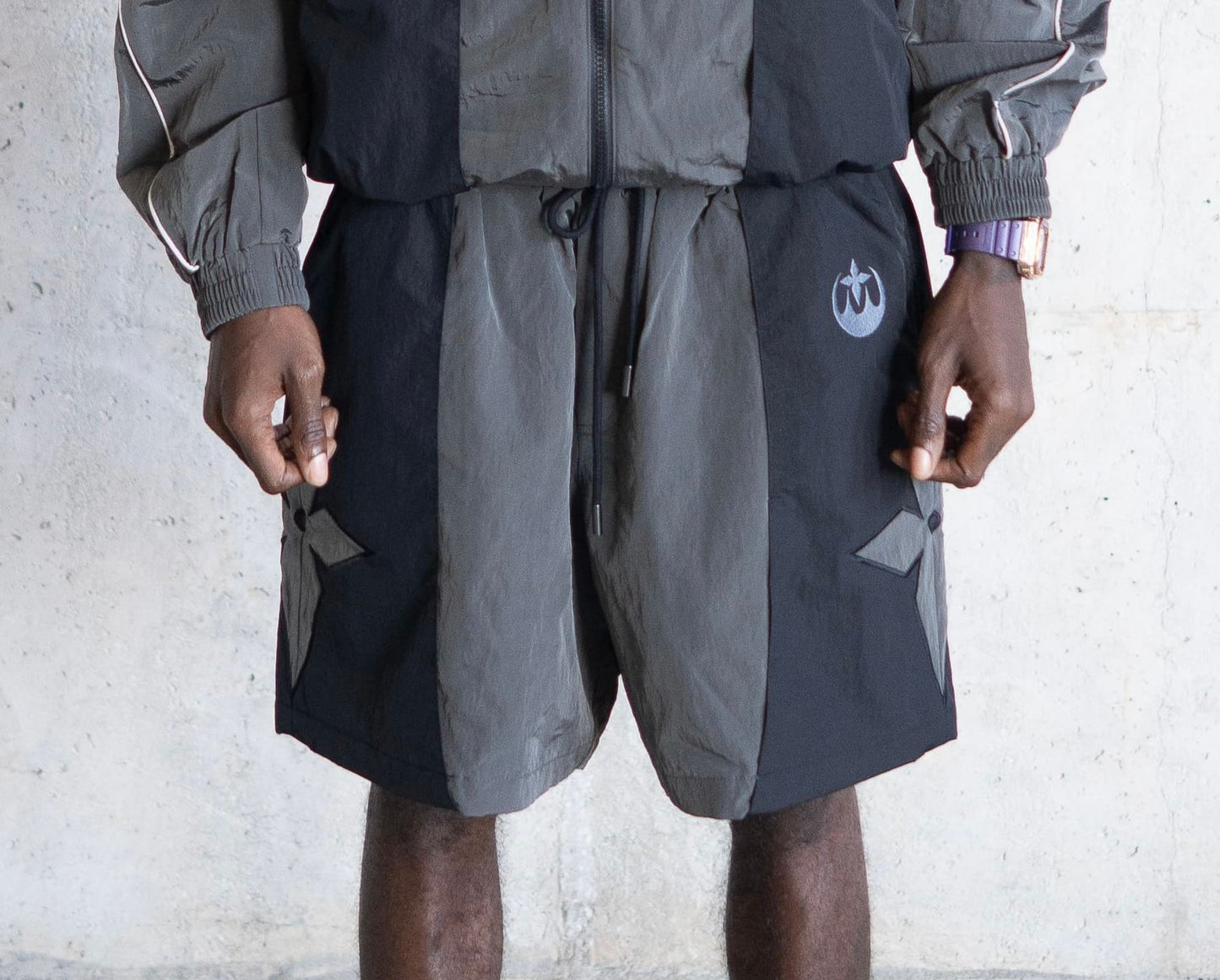 5.1 Nylon Track Shorts