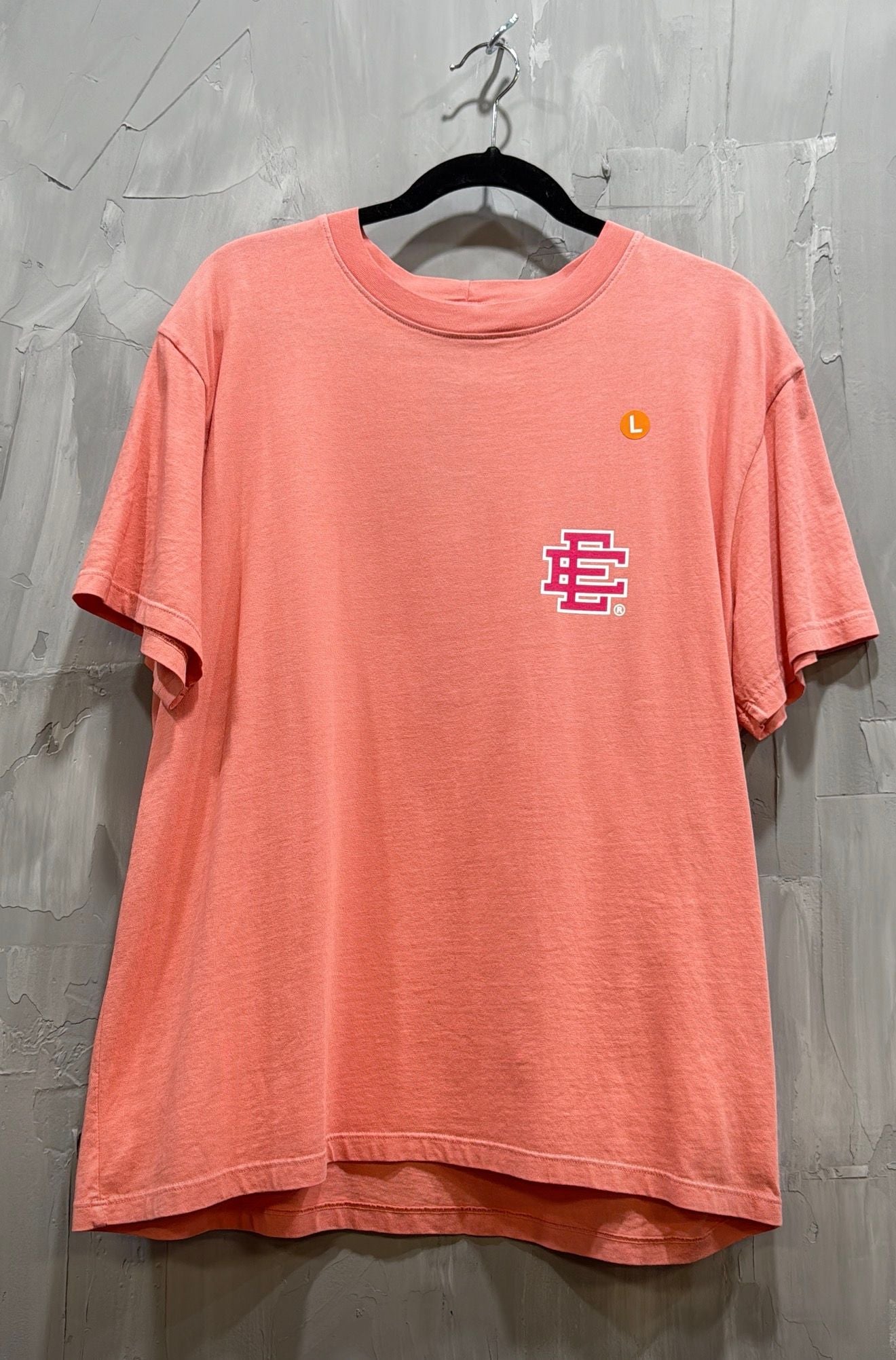 ERIC EMANUEL PRINTED LOGO TEE PINK
