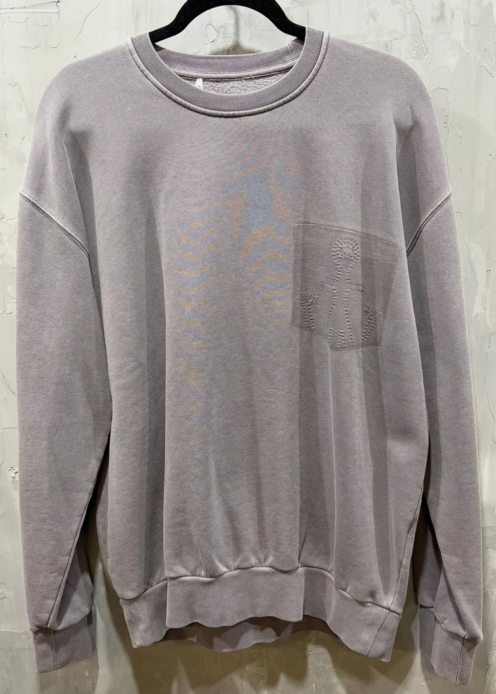 JW ANDERSONFADED LOGO POCKET SWEATSHIRT