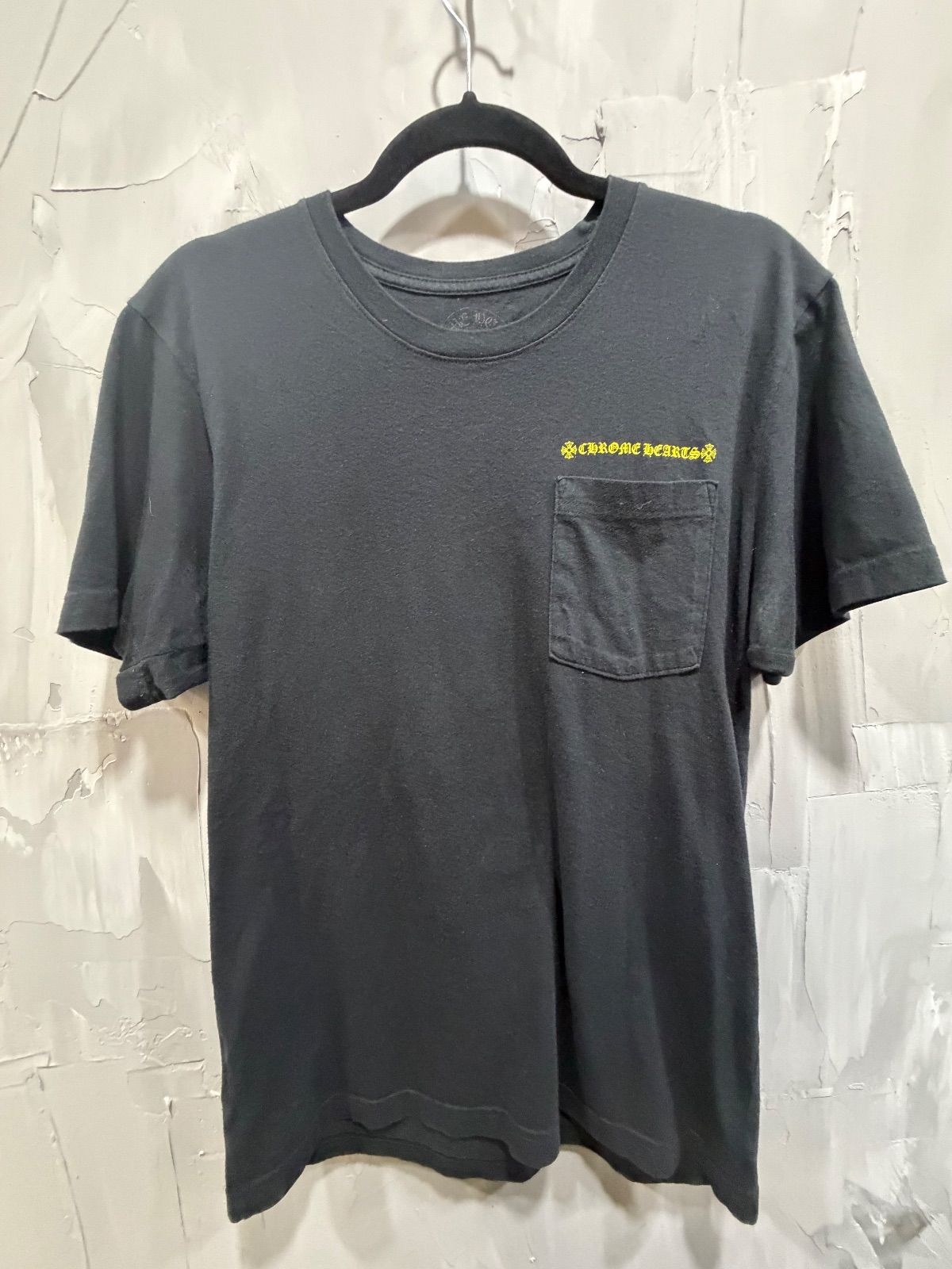 Chrome Hearts Black Yellow Triple Cross Te - Like New