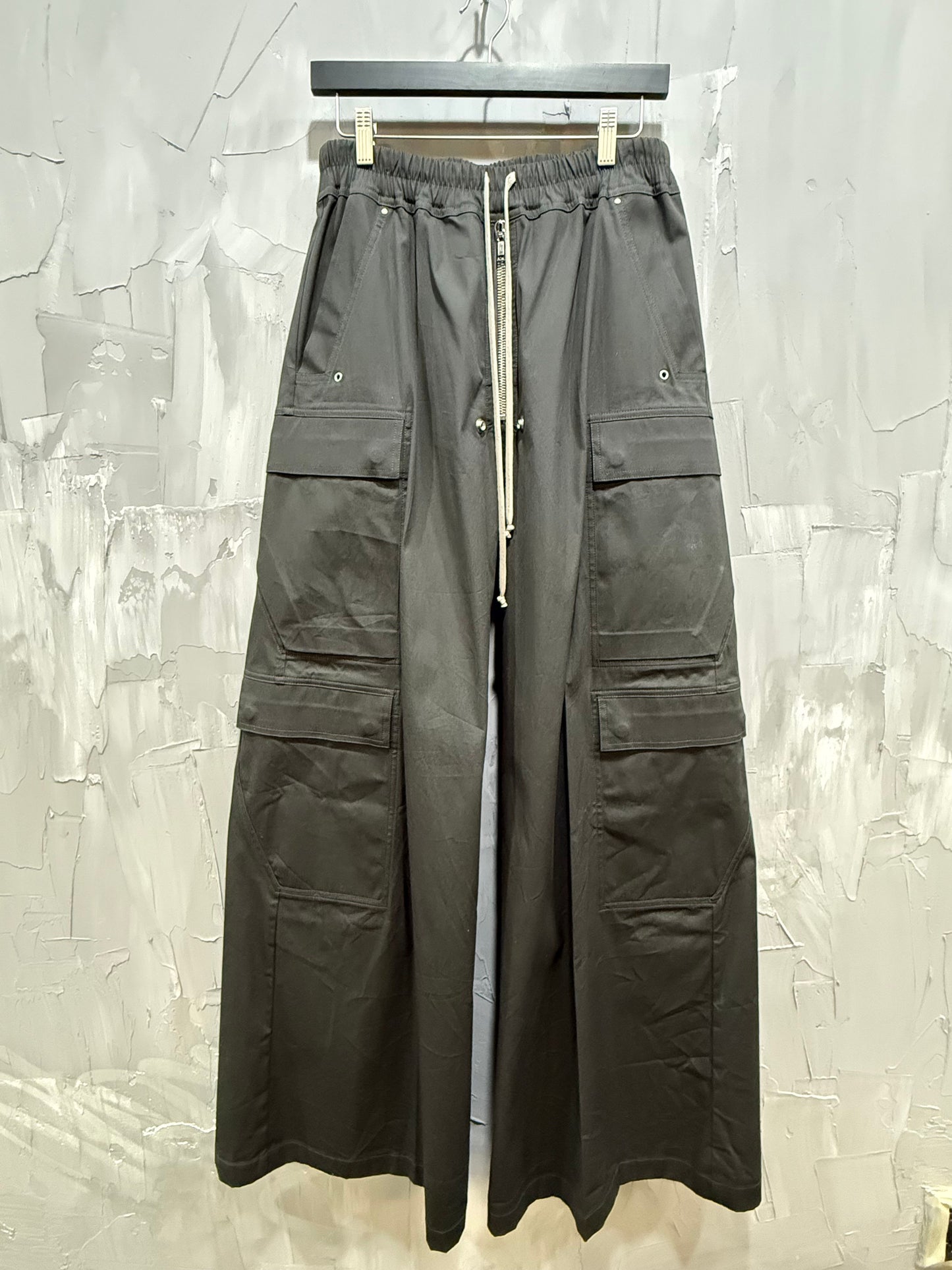 Rick Owens Stacked Flare Cargo Pants