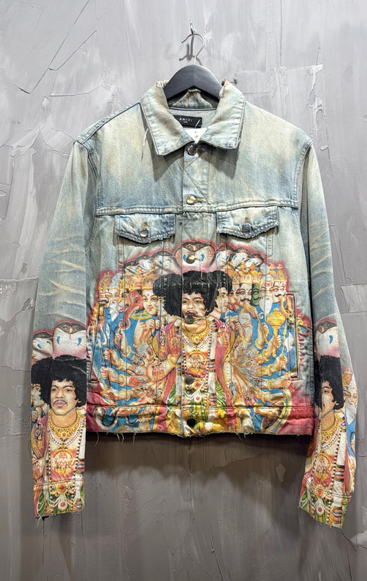 AMIRI JIMI HENDRIX DENIM JACKET - Like New