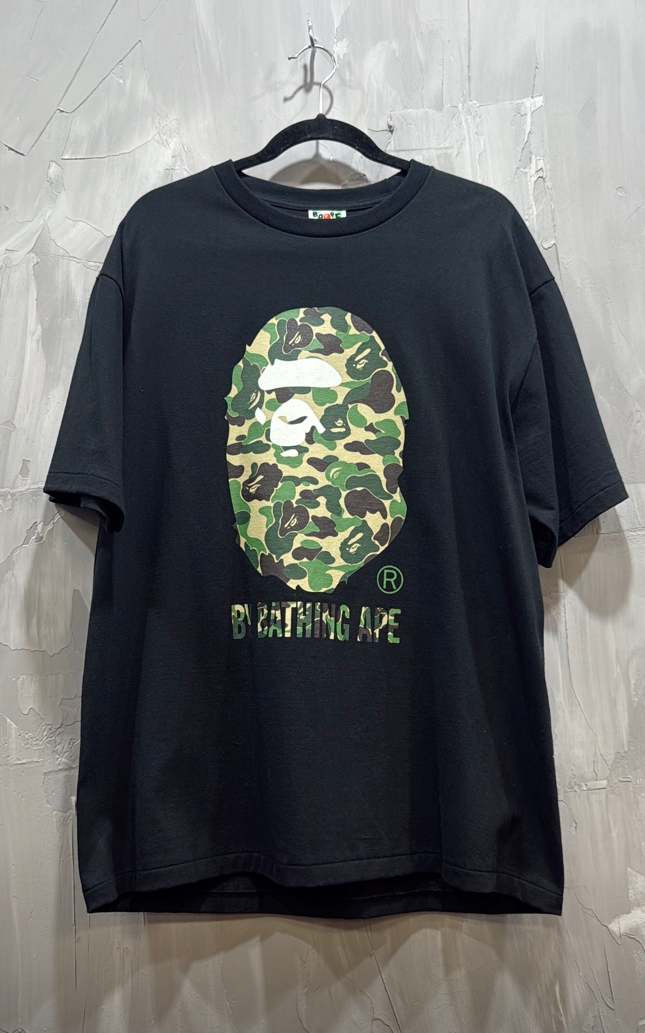 BAPE MENS ABC CAMO BY BATHING APE T-SHIRT