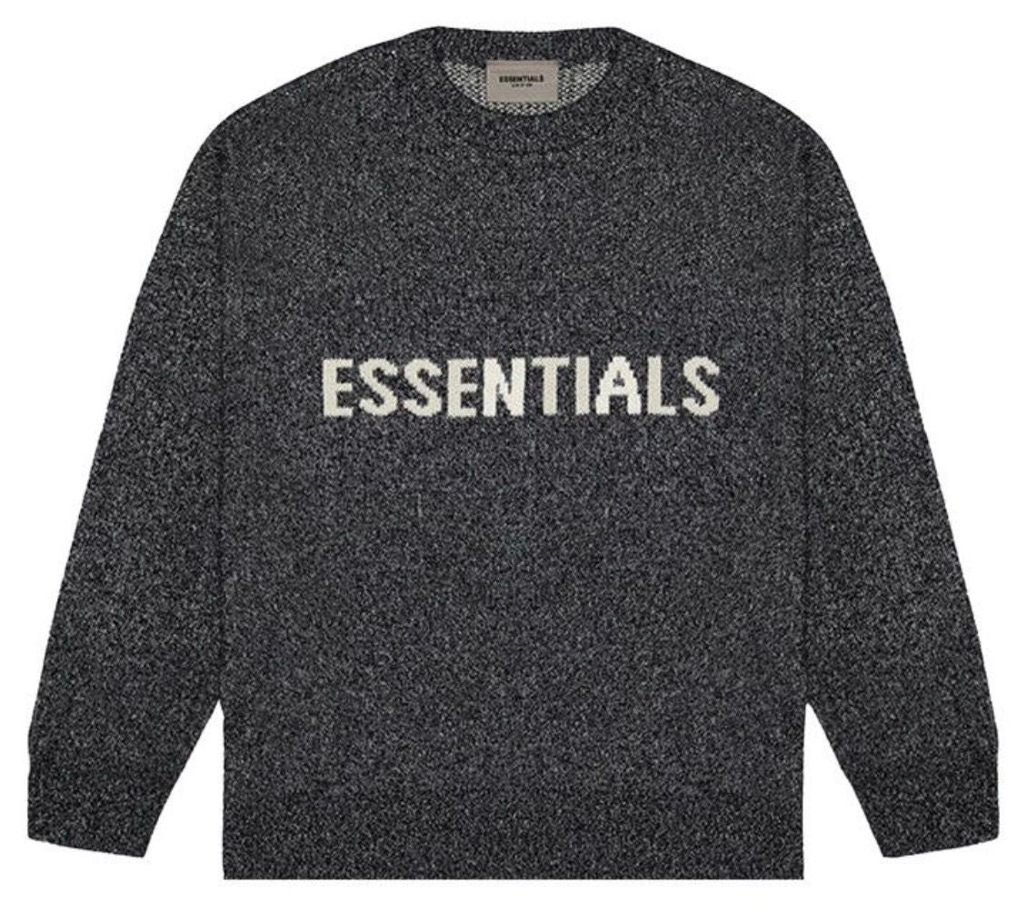 Fear of God Essentials Knit Sweater Black
