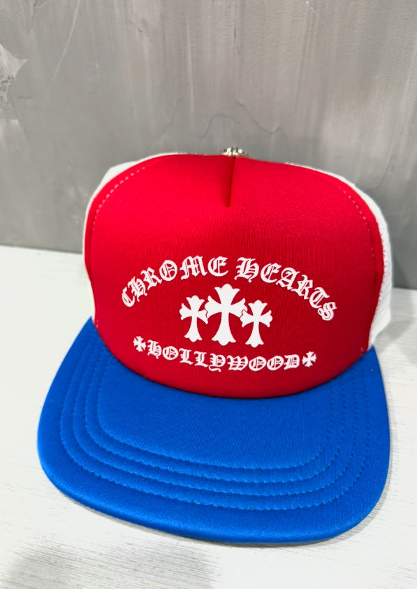 Chrome Hearts Hollywood Triple Cross Trucker Hat