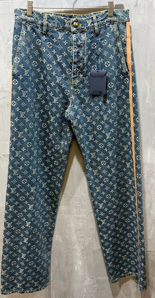 Denim Chino Pants