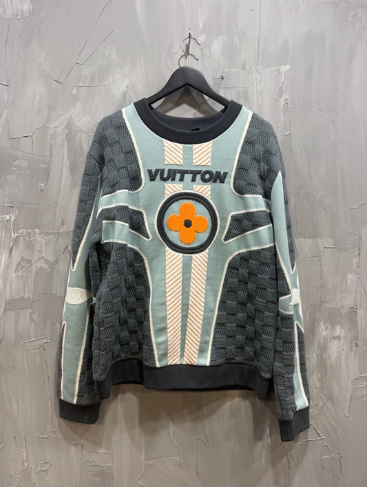 LOUIS VUITTON QUILTED CREWNECK