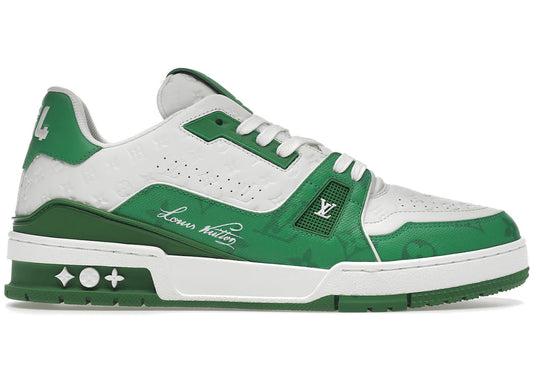 Louis Vuitton Trainer #54 Signature Green White