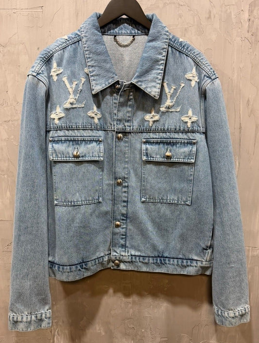 Louis Vuitton Denim Trucker Jacket Indigo