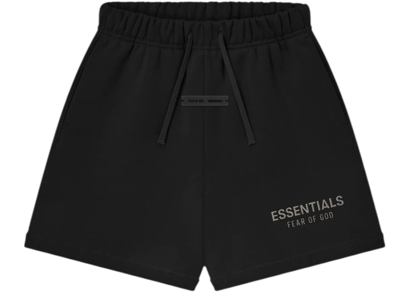 Fear of God Essentials Kids Classic Fleece Sweatshort Jet Black