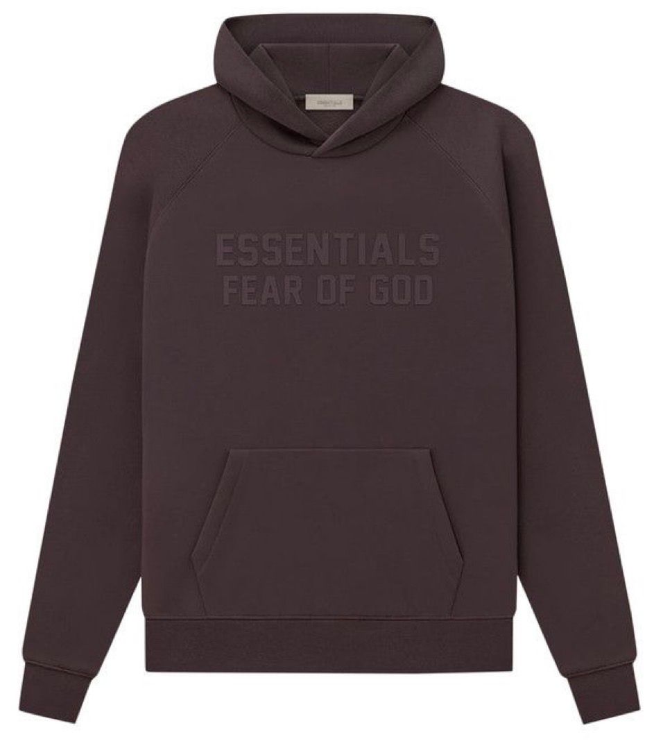 Fear of God Essentials Hoodie Plum