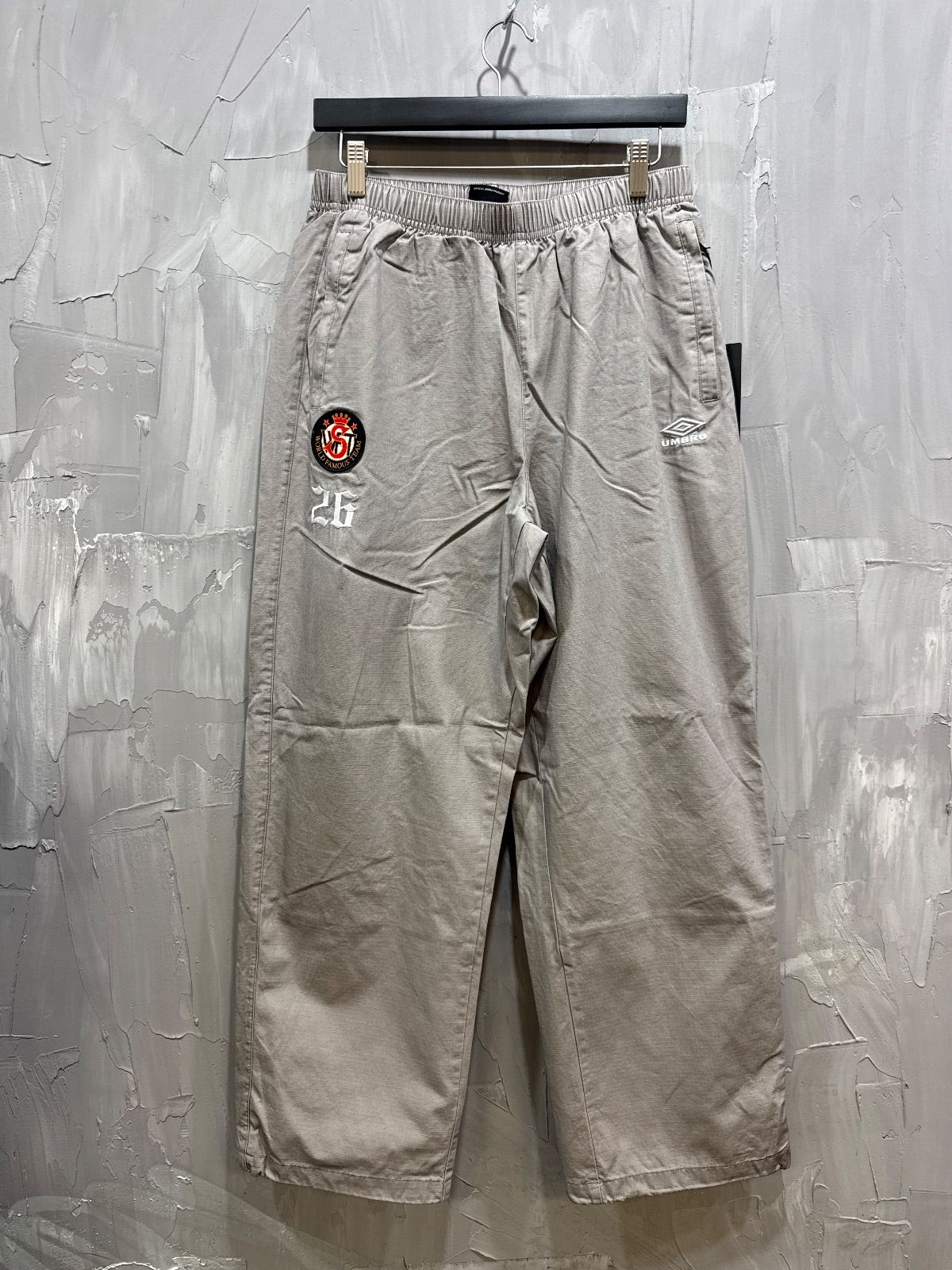 Supreme Umbro Ripstop Track Pants Grey