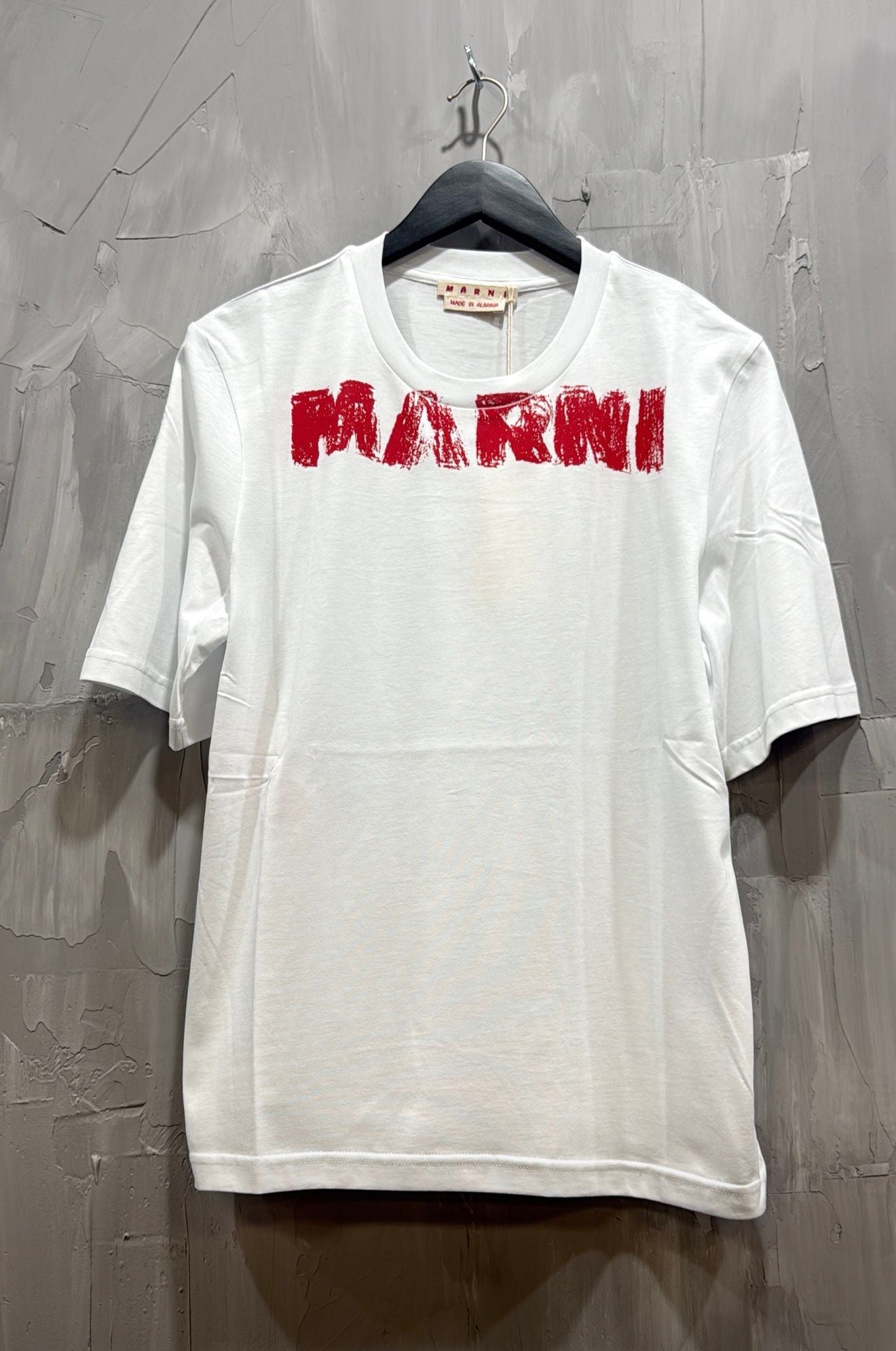 MARNI MONOLITH JERSEY LILY WHITE