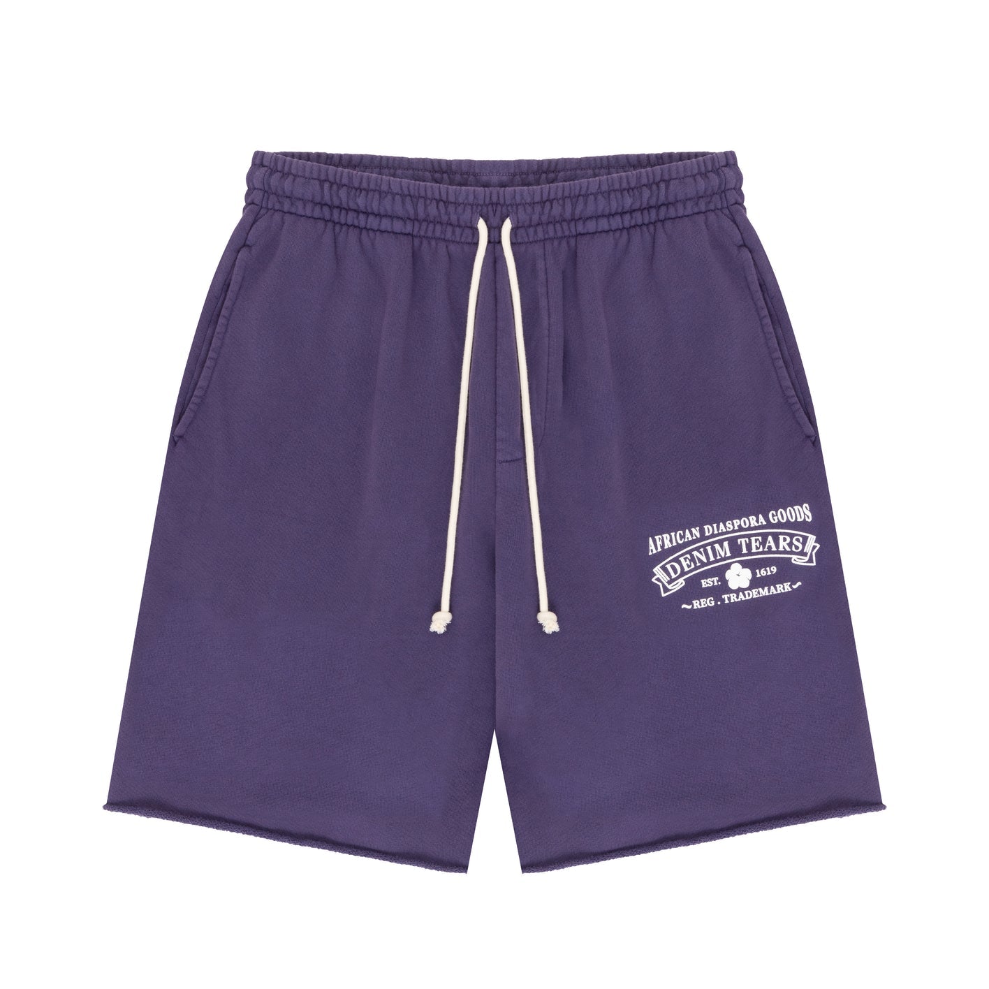DENIM TEARS ADG Sweatshorts Washed Purple