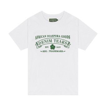 Denim Tears African Diaspora Goods T-Shirt white