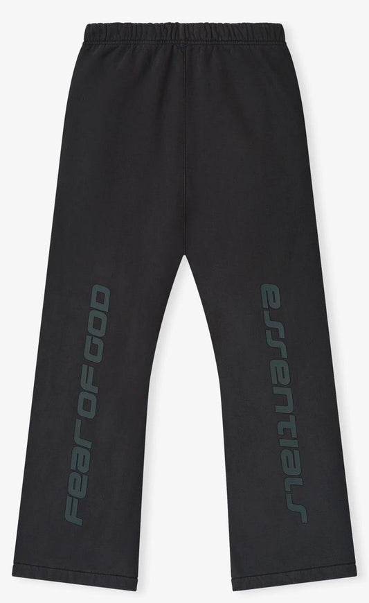 Fear of God Essentials Vintage Black Flare Sweatpant