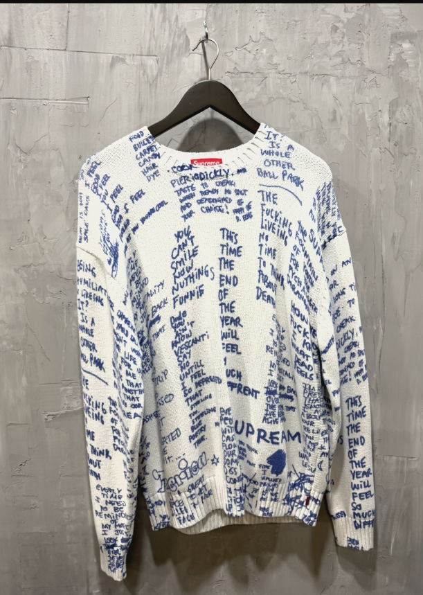 Supreme Periodic Table / "Taste to Choice" Sweater