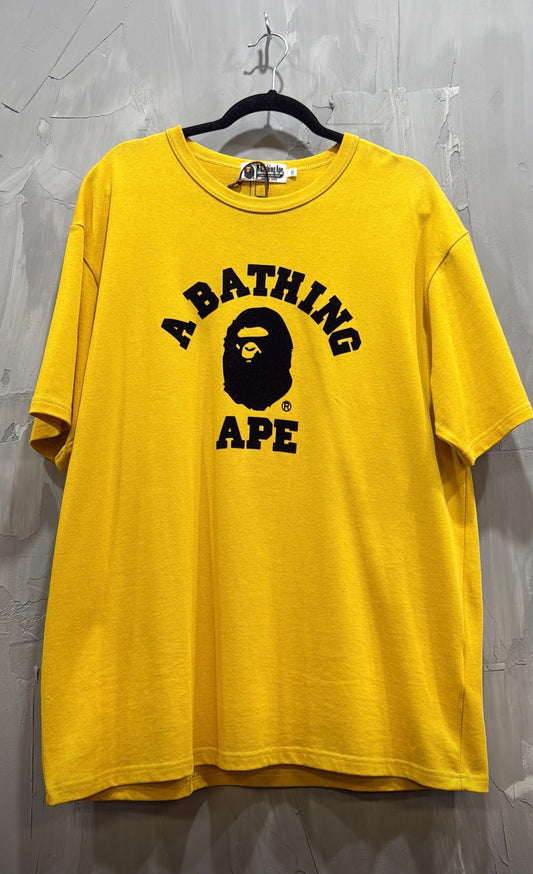 BATHING APE COLLEGE HEAVY WEIGHT TEE