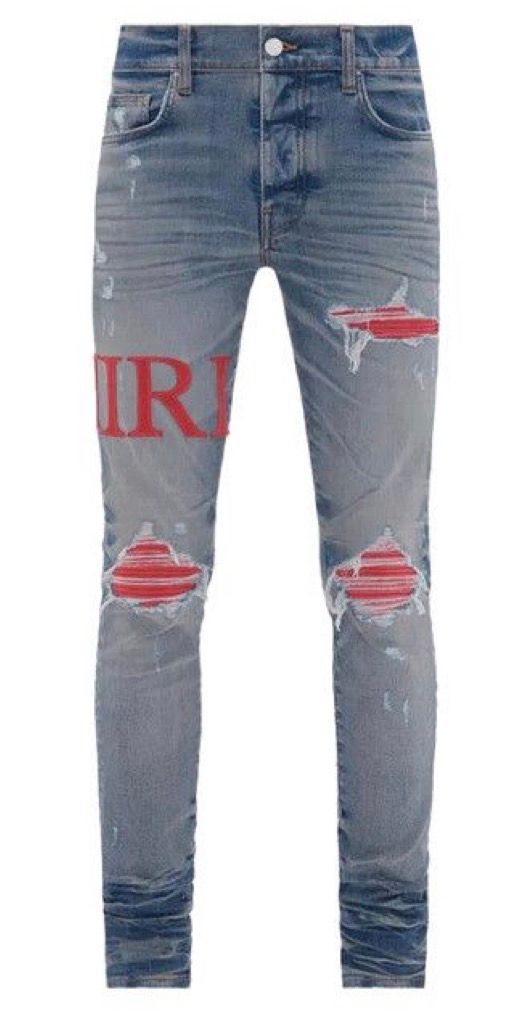MX1 Goji Patch Logo Jeans - Like New