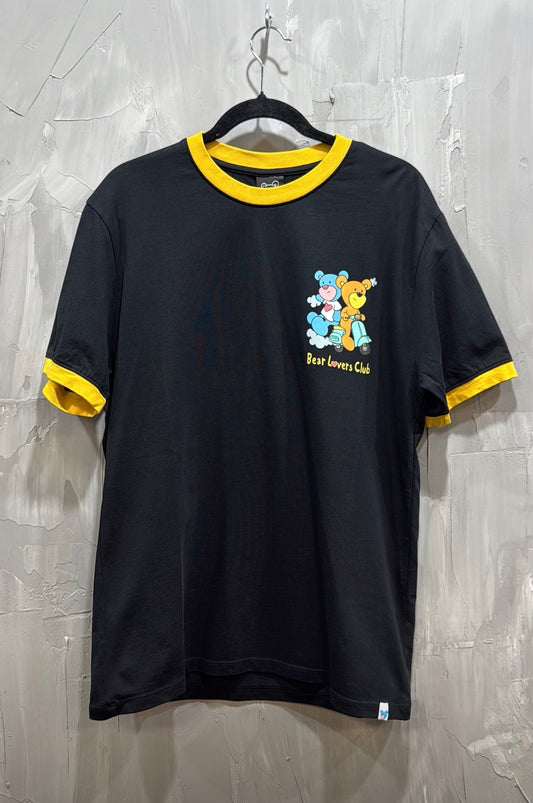 INBETWEENERS TEE BLACK YELLOW