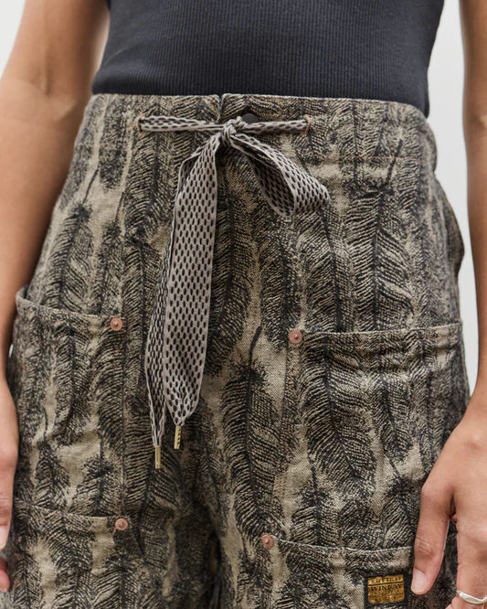 12oz MAGPIE Denim W-Knee EASY Shorts
