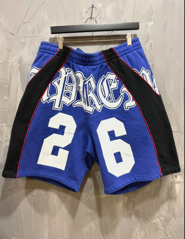 Supreme paneled OE sweatshorts ROYAL