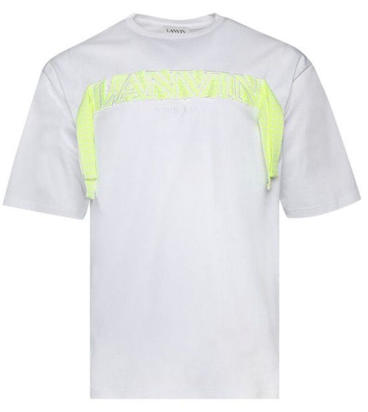 Lanvin Curb Embroidered Tee