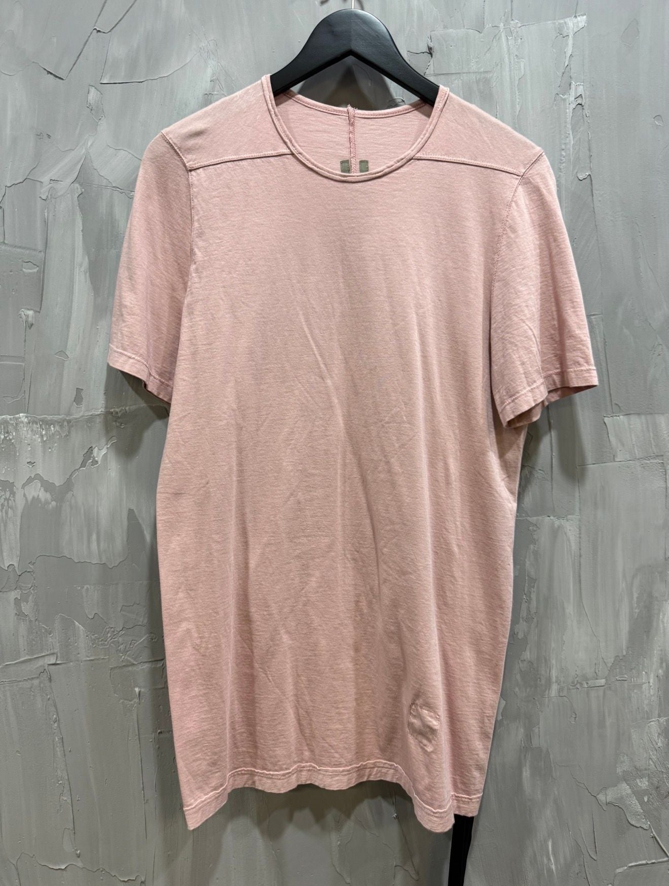 Rick Owens Tee Faded Pink
