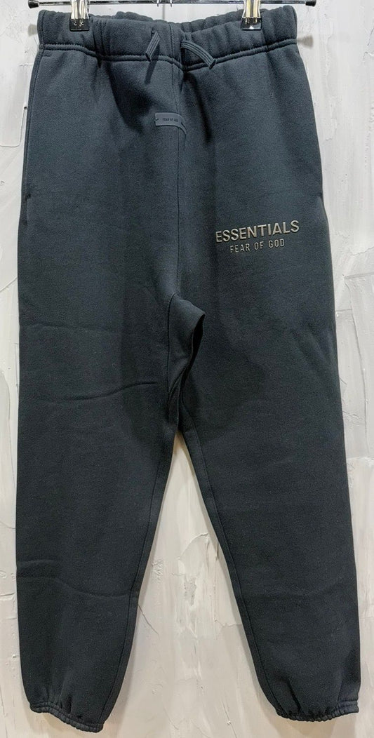 Fear of God Essentials Kids Jet Black Sweatpants